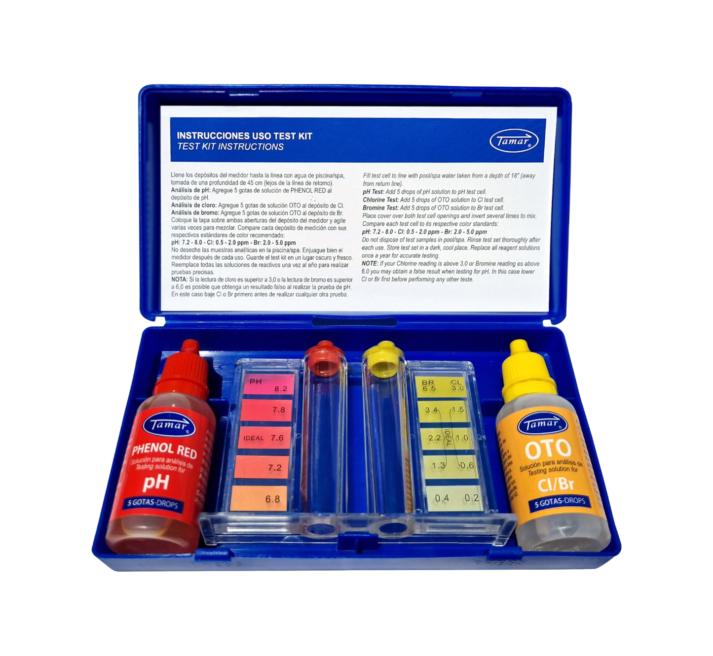 Comparador CL-BR-PH (Oto-Phenol liquido)