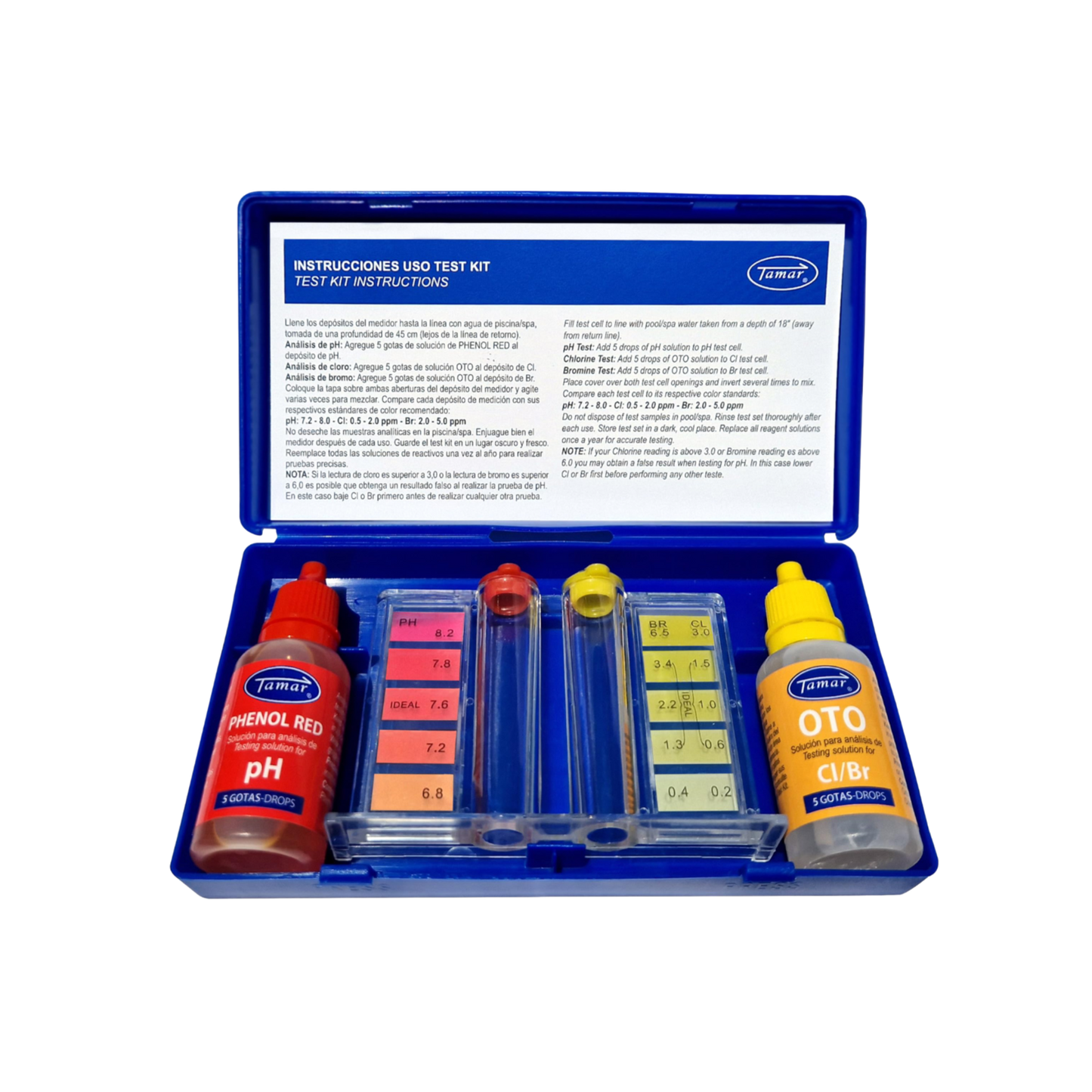 Comparador CL-BR-PH (Oto-Phenol liquido)